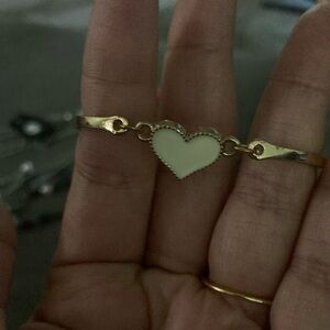 Gold Heart Bracelet
